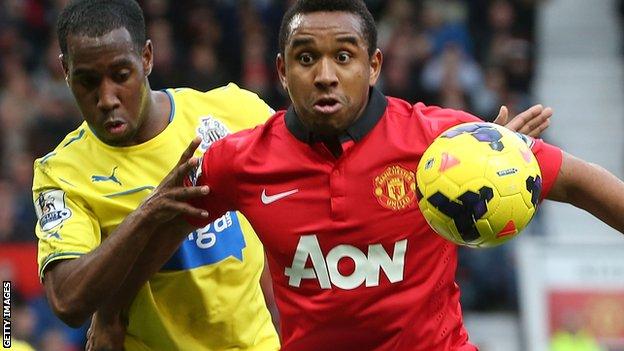 Anderson, who has left Manchester United for Internacional