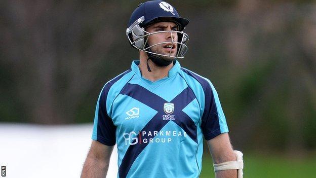 Aberdonian Kyle Coetzer plays county cricket for Northants