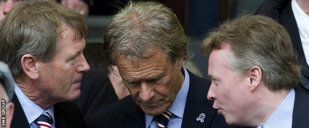 Dave King remained on the Rangers board during Craig Whyte's ill-fated period of ownership