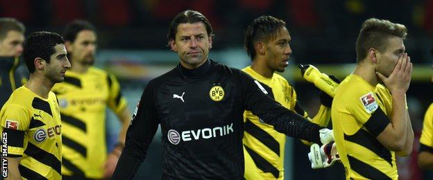 Borussia Dortmund keeper Roman Weidenfeller