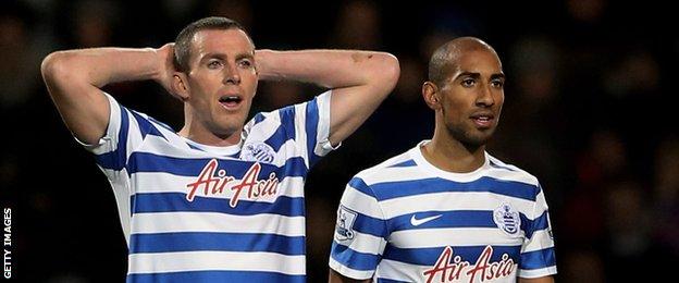 QPR duo Richard Dunne and Karl Henry