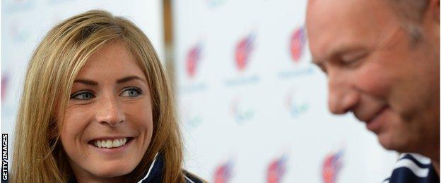 Mike Hay and Team GB skip Eve Muirhead