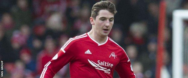 Kenny McLean made his Aberdeen debut