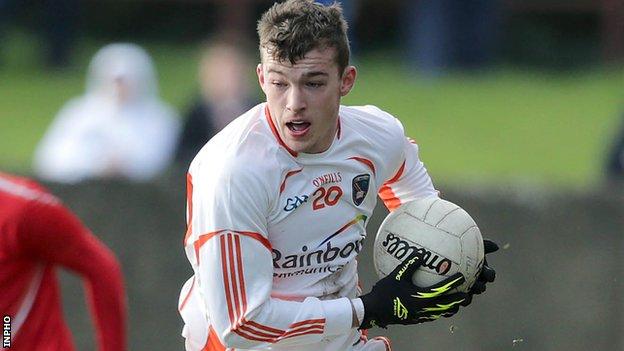 Ethan Rafferty scored 1-4 for Armagh in the win over Wexford