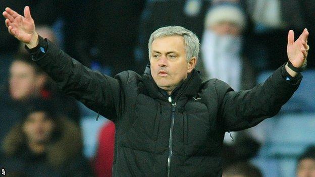 Chelsea manager Jose Mourinho