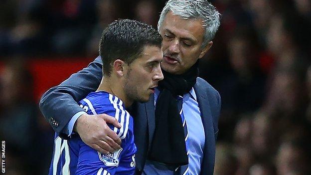 Mourinho says the new deal shows Hazard believes in the club’s coaching staff
