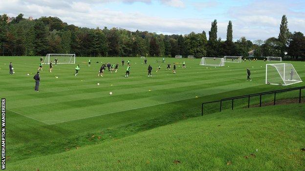 Compton Park, Wolves training ground