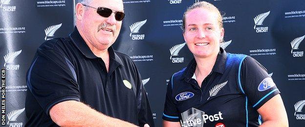 New Zealand's Rachel Priest