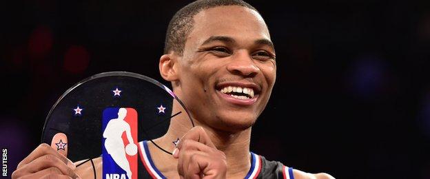 Russell Westbrook in the NBA All-Star Game