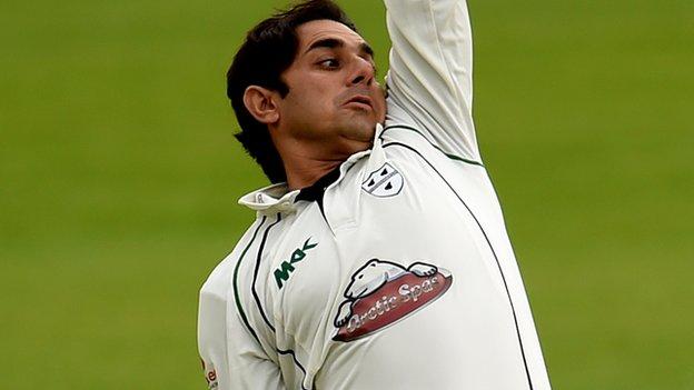 Saeed Ajmal, Worcestershire and Pakistan spinner