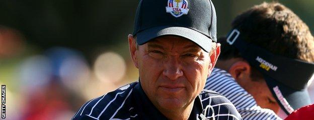 Davis Love III at the 2012 Ryder Cup