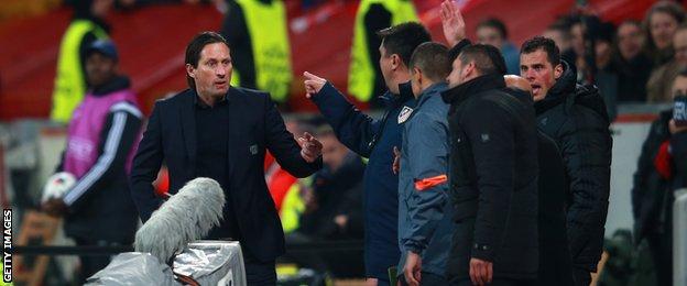 Roger Schmidt and Diego Simeone