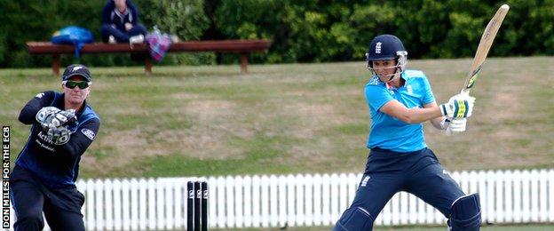 England captain Charlotte Edwards hits out