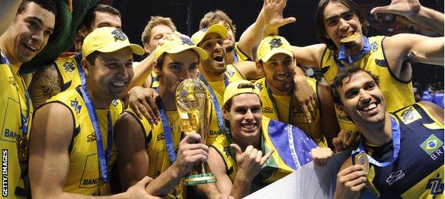 The men of Brazil didn't really give volleyball much of a thought until the late 1970s - now they are the number one team in the world