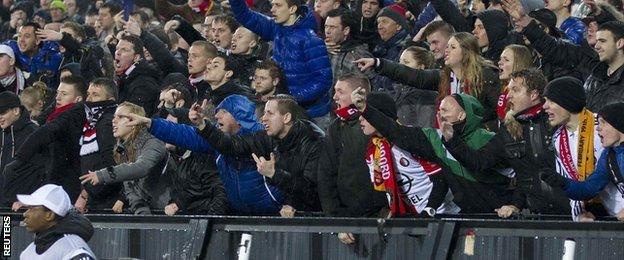 Feyenoord fans