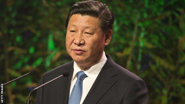 Chinese president Xi Jinping