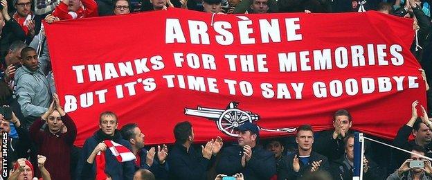 Arsenal fans at The Hawthorns