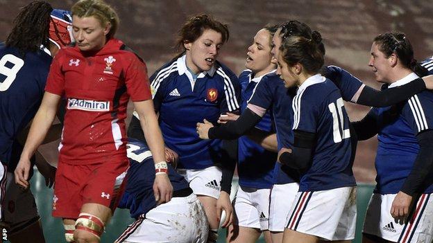 Wales women v France