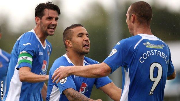 Eastleigh celebrate