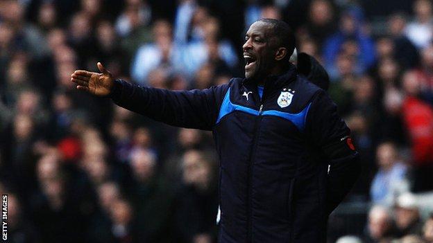 Huddersfield manager Chris Powell