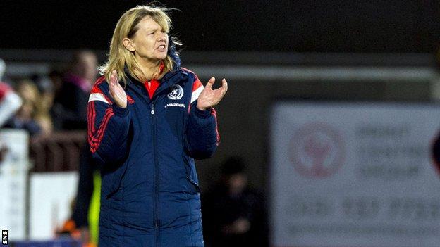 Anna Signeul has recently signed a new contract as Scotland boss.