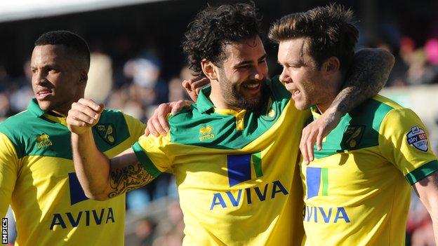 Bradley Johnson and Jonny Howson