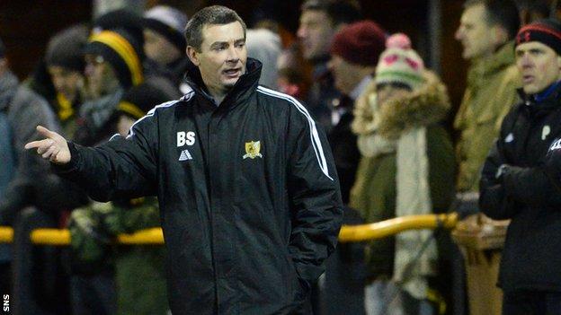 Barry Smith has resigned from Alloa