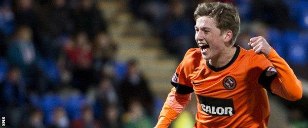 Ryan Gauld, now at Sporting Lisbon, worked under Cathro at Dundee United.