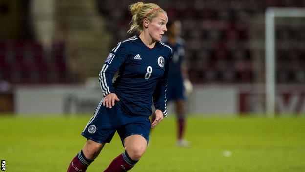 Scotland's Kim Little has scored five goals in this year's Cyprus Cup.