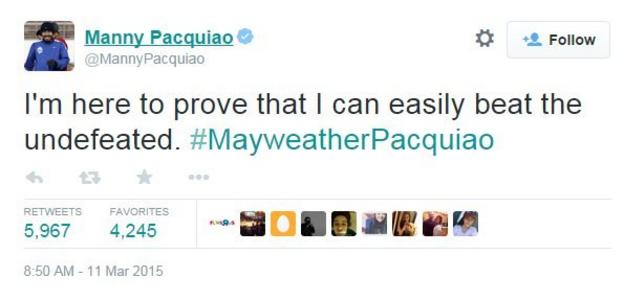 manny pacquiao on twitter