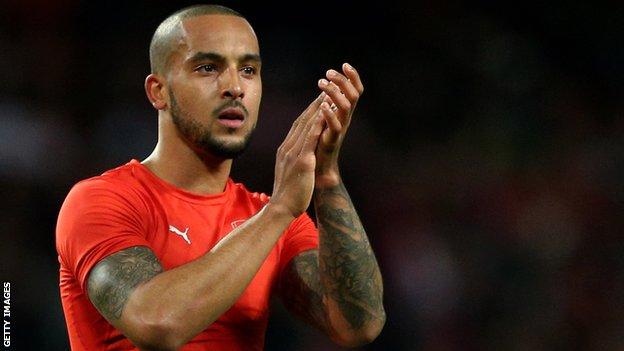 Arsenal's Theo Walcott