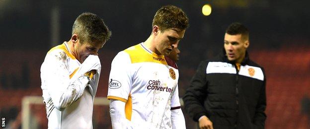 Motherwell duo Keith Lasley and Josh Law