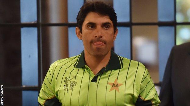 Pakistan captain Misbah-ul-Haq