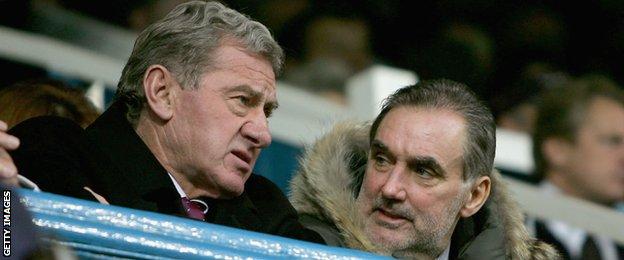 Milan Mandaric and George Best