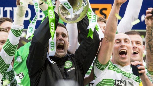 Ronny Deila (left) and Scott Brown are both fan favourites.