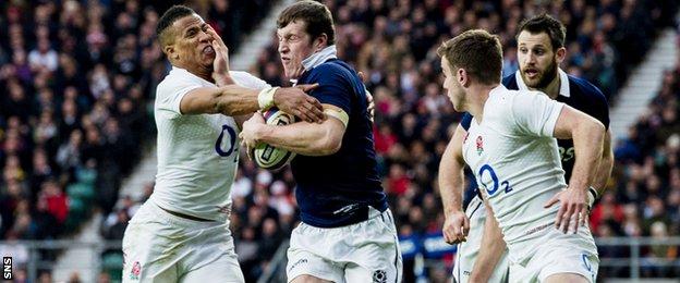 Scotland's attack was not connected enough says Mike Blair.