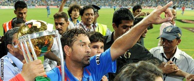 India batsman Sachin Tendulkar