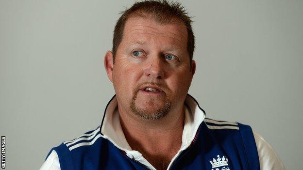 England bowling coach David Saker