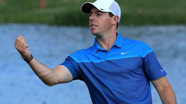 Rory McIlroy replaces Tiger Woods on PGA Tour video game - BBC Sport