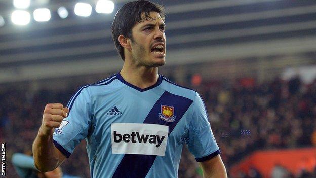 West Ham's James Tomkins