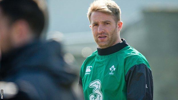 Luke Fitzgerald poised to make first start for Ireland since 2011 against Scotland on Saturday