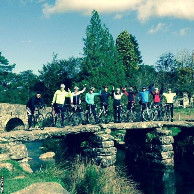 Tom Kerry: Cycling through Dartmoor as part of a Summit Ride