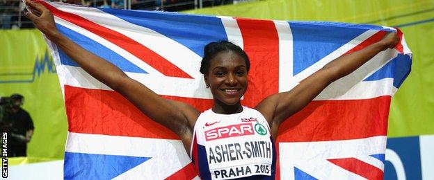 Dina Asher-Smith combines sprinting with university studies