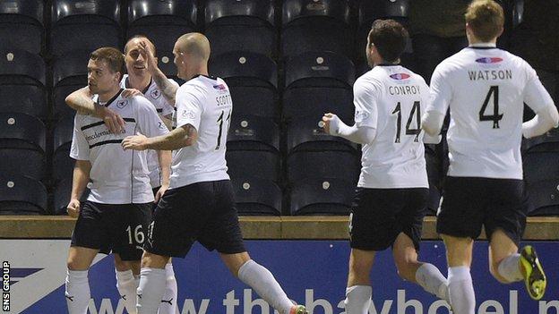 Raith Rovers made it back-to-back wins and are eight points off a play-off place