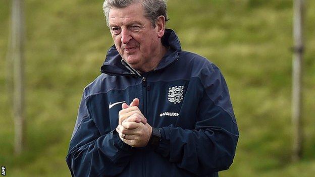 England manager Roy Hodgson