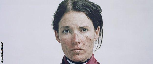 Spencer Murphy's portrait of jockey Katie Walsh
