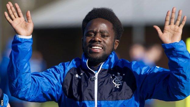 Gael Bigirimana joined Rangers on loan from Newcastle in January