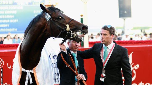 Michael Owen and Brown Panther