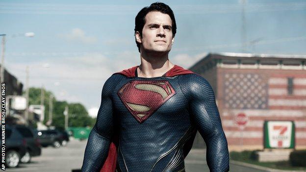 Henry Cavill: Superman actor to attend Jersey rugby match - BBC Sport