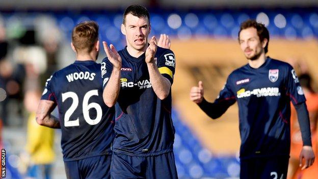 Ross County have taken 16 points from their last six league matches
